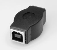 USB Adaptor 'B' Socket to 'B' Socket