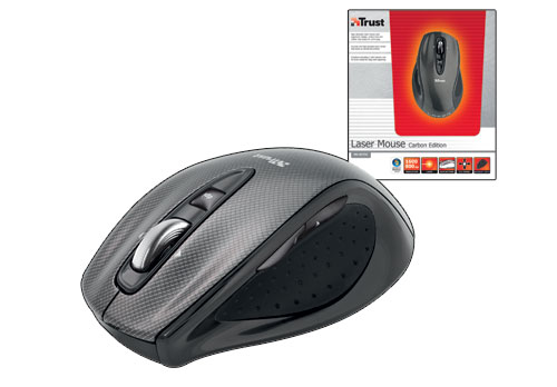 TRUST MI-7770C Wireless Laser Mouse - Carbon edition
