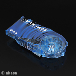 Akasa Vortexx NEO VGA Cooler UV Reactive Blue