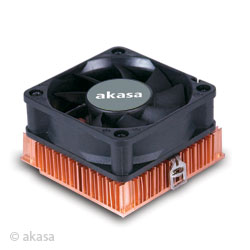 Akasa AK-351-2  Copper Low Profile Cooler AMD / INTEL